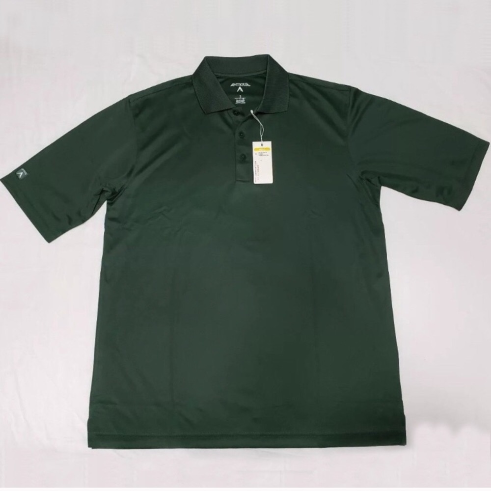🎉Men’s Antigua Exceed Dark Green Golf Polo